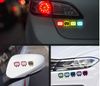 Bộ 10 miếng decal phản quang dán xe đạp / xe máy / xe hơi DC20