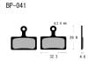 Bố thắng dĩa xe đạp Vesrah BP-041 cho thắng Shimano 2 pis XTR, DEORE XT, SLX, ALFINE)