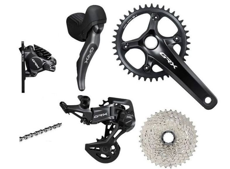 Bộ group xe đạp gravel Shimano GRX 820 1x12