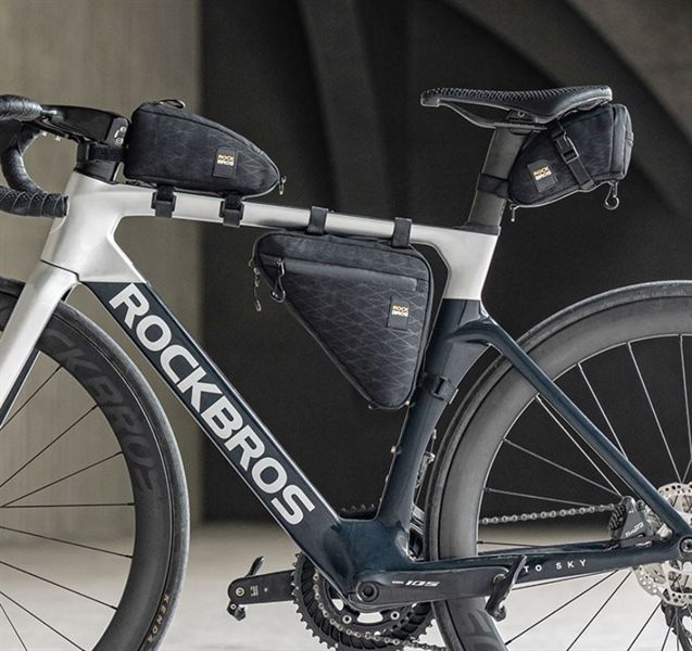 Bộ 3 túi xe đạp treo sườn / cốt yên RockBros B282