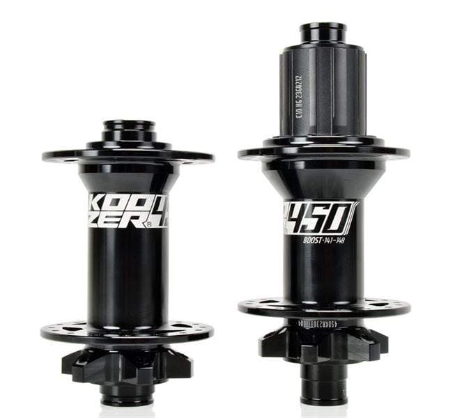 Bộ đùm xe đạp Koozer 450 9x100/10x135 - 12x100/12x142 15x110/10x141 - 15x110/12x148 cối HG/XD/MS 28/32/36 căm