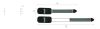 Dây đa năng phản quang DeepSpace khóa BOA tháo lắp nhanh 23-36cm