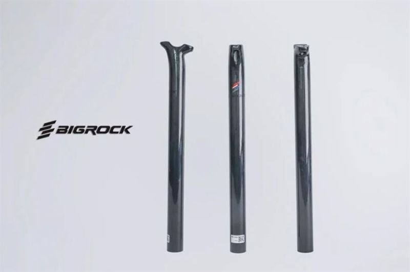 Cốt yên xe đạp carbon BigRock 27.2 / 30.9 / 31.6 400mm