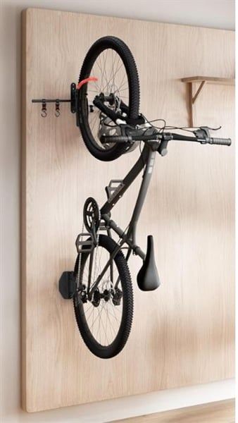 Giá treo xe đạp lên tường 2 tư thế ( treo ngang + treo đứng ) ST038