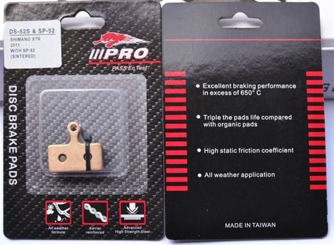  Bố Thắng Dĩa LiiPRO DS52 Metal - Shimano Deore/XT/XTR 