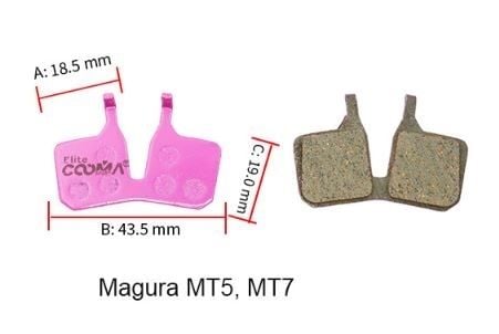  Bố thắng dĩa Cooma cho thắng Magura MT5 / MT7 Ceramic 