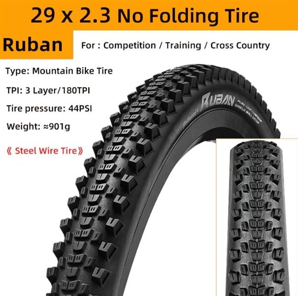 Vỏ Xe Đạp MTB Continental Ruban 27.5 / 29 X2.3 PureGrip / ShieldWall