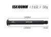 Ti axle cho phuộc Fox 32 / 34 / 36 - 15x100 / 15x110mm