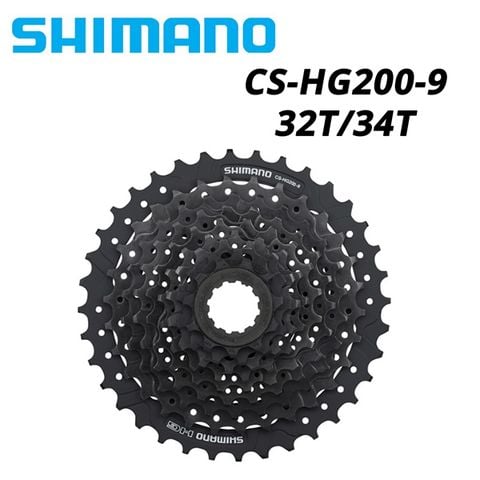  Líp 9 Shimano CS-HG200 11-32T / 34T 