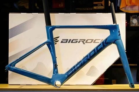  Sườn xe đạp Bigrock Road Aero Carbon - Xanh Lam 
