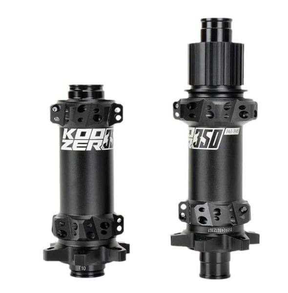 Bộ đùm xe đạp Koozer 350 Ratchet 40T StraingPull Centerlock 28 căm 15x110 12x148 HG / XD / MS