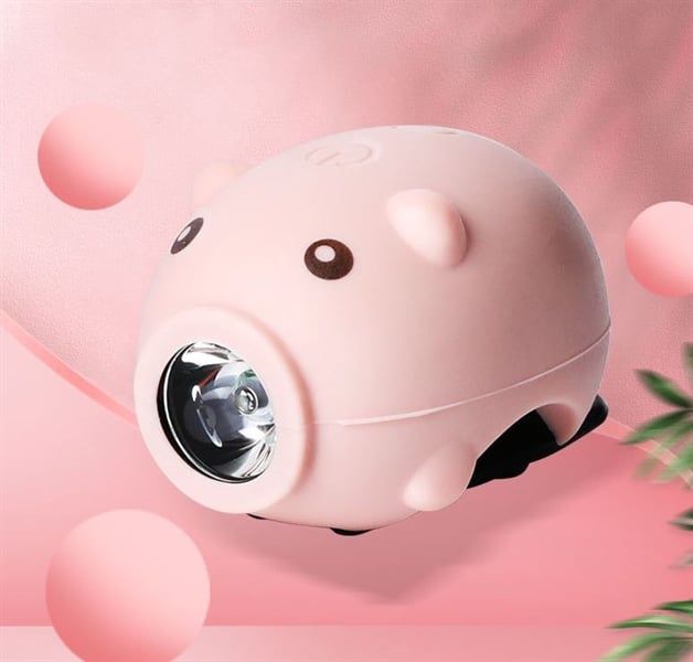 Đèn xe đạp con heo L082 250 lumen