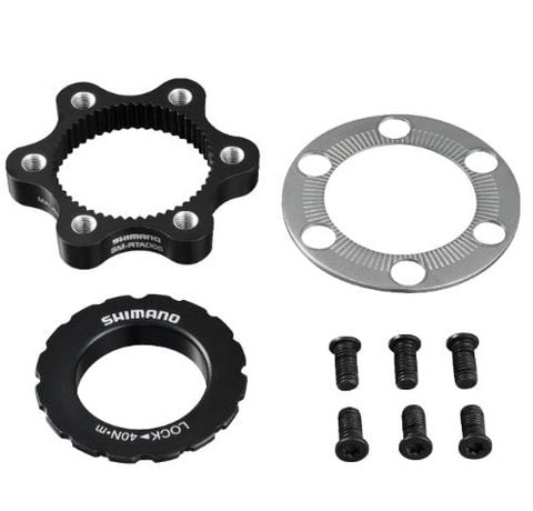  Bộ kit chuyển dĩa thắng từ 6 ốc sang centerlock Shimano SM-RTAD05 