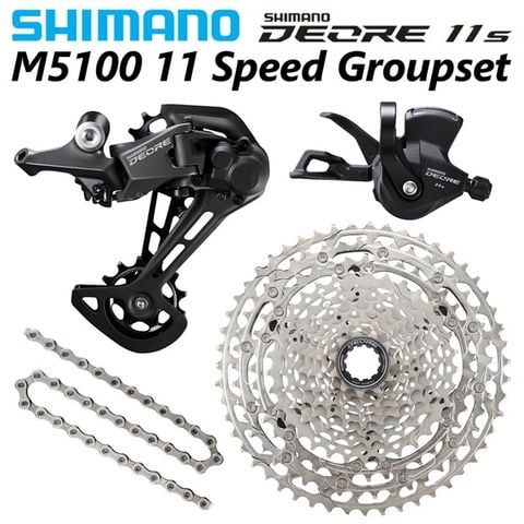  Bộ Group Xe Đạp Shimano M5100 4 Món 11s 