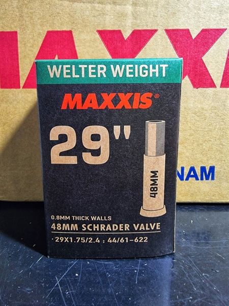 Ruột Xe Đạp Maxxis Welterweight 29inch 1.75-2.4 Schrader 48mm( Van Mỹ )