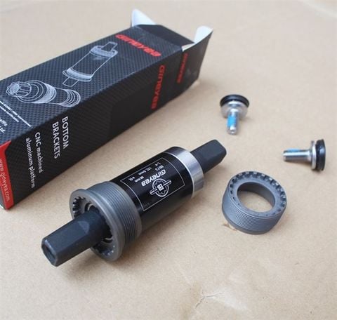  Trục giữa xe đạp cốt vuông Gineyea 116mm / 122.5mm 