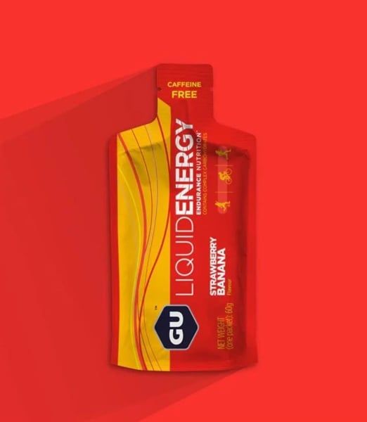 Gel bổ sung năng lượng dạng lỏng GU Liquid Energy Gel 60 gram vị STRAWBERRY BANANA