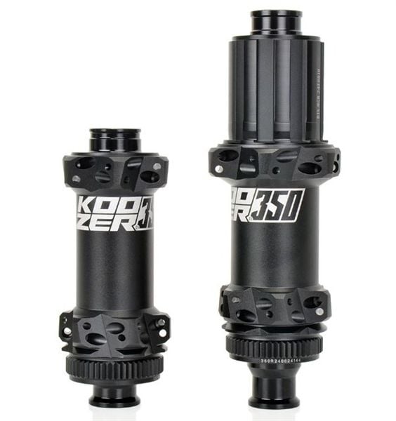 Bộ đùm xe đạp Koozer 350 Ratchet 40T StraingPull Centerlock 28 căm 12x100 12x142 HGR / XDR / MSR