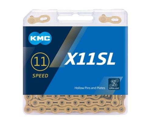  Sên Xe Đạp KMC 11speed X11SL 116 Mắt ( Vàng ) 