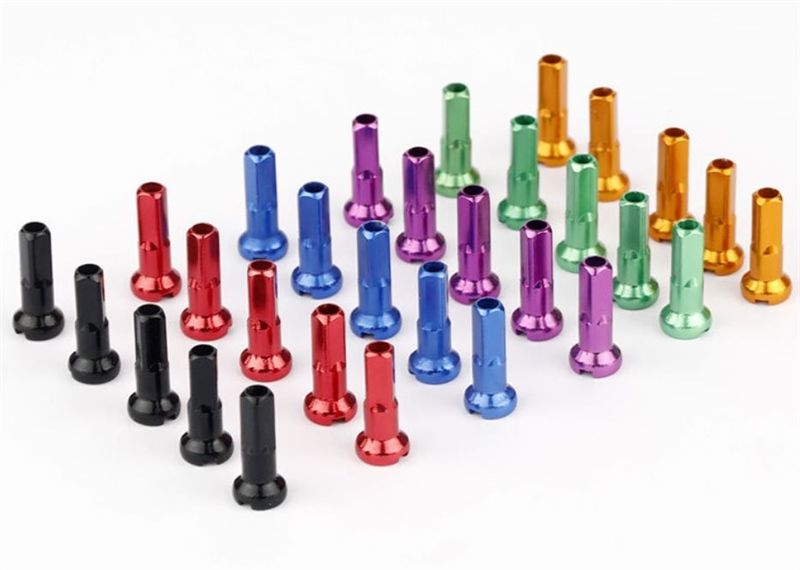 Bộ chân căm xe đạp nhôm 65 con 14mm