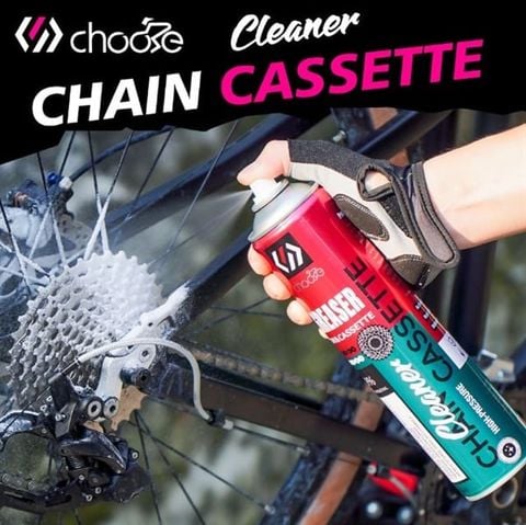  Chai xịt vệ sinh bộ truyền động xe đạp Choose Degreaser 750ml 