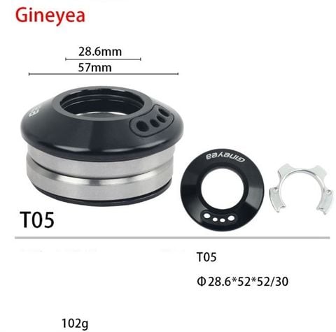  Bộ chén cổ Gineyea 52-52 cổ thẳng / cổ nở hỗ trợ đi dây âm 