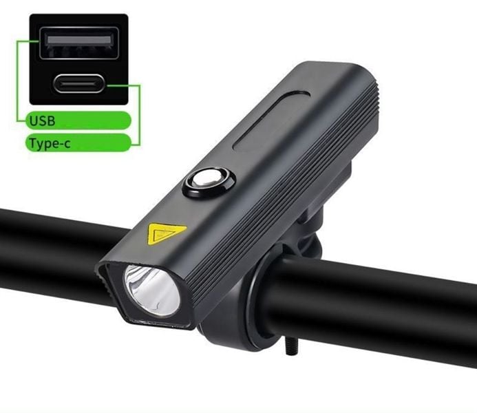 Đèn LED xe đạp L074 300 lumen - USB C