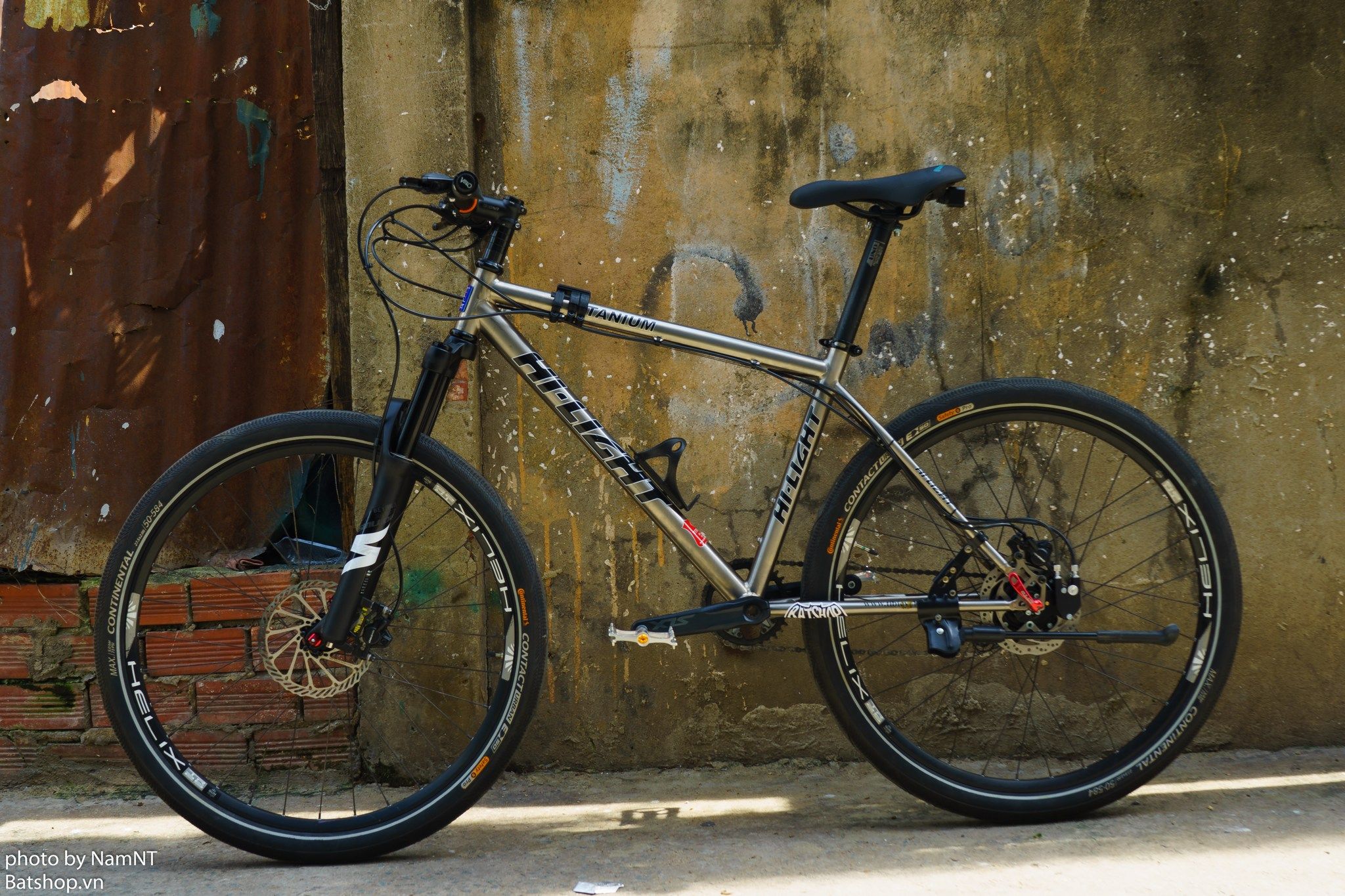 Xe đạp MTB titanium Hi-Light group Rohloff