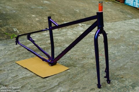  Dịch vụ sơn xe đạp tại Batshop - Màu Gradient đổi màu theo góc nhìn 