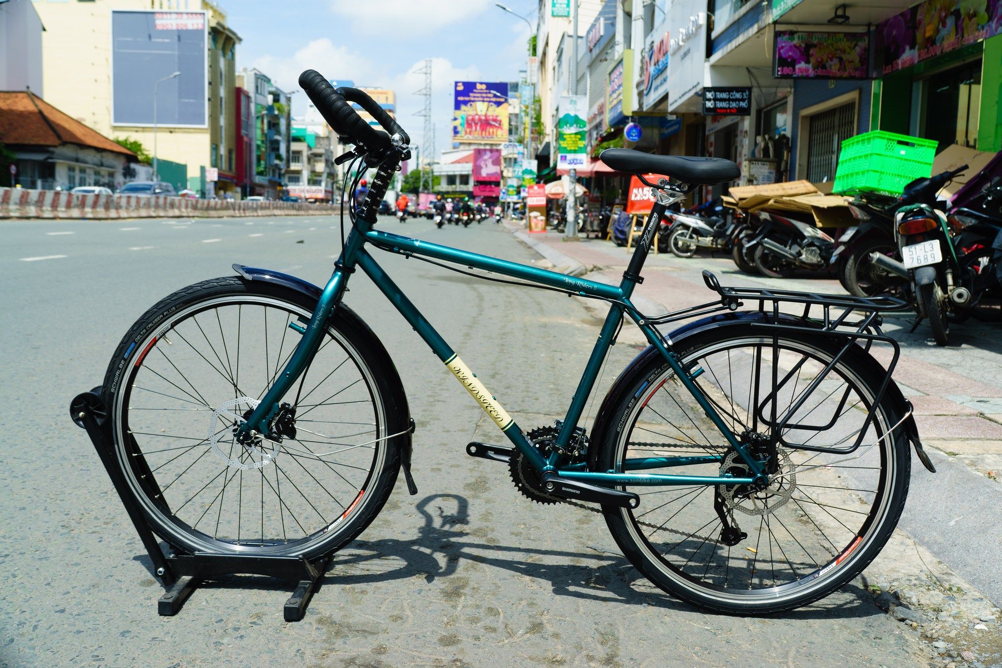 Xe đạp touring Windspeed Longrider group Altus