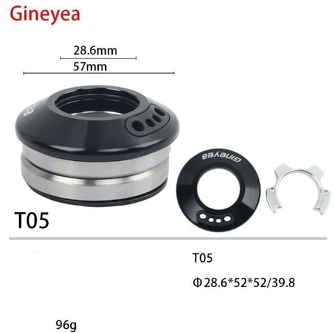  Bộ chén cổ Gineyea 52-52 cổ thẳng / cổ nở hỗ trợ đi dây âm 