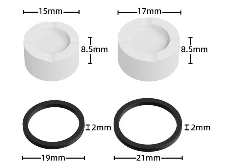 Bộ 4 piston ceramic thay thế cho thắng dầu Shimano 4 pis