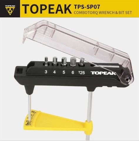  Bộ Tool Cờ Lê Lực Xe Đạp Topeak 0-12Nm 5 Chức Năng SP07 