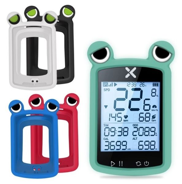Case silicon bảo vệ đồng hồ xe đạp XOSS G2 / G2+ kèm kính cường lực