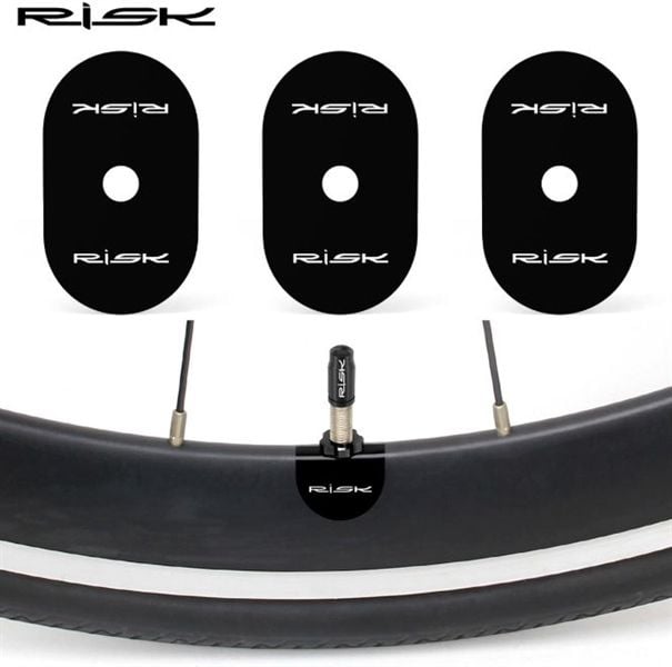 Bộ 4 miếng / 10 miếng dán van niềng bảo vệ niềng xe đạp Risk RA153