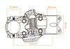 Potang nhún xe đạp Meroca SS01 31.8 90mm