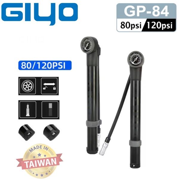 Bơm xe đạp mini Giyo GP-84 120 PSI