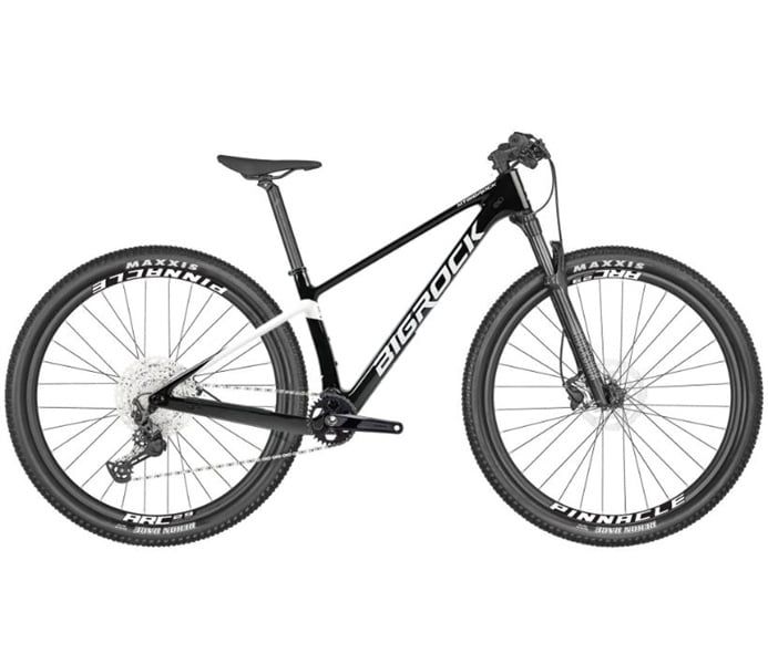 Xe đạp MTB carbon BigRock MT9 29 inch Group M6100 1x12 Đen - Trắng