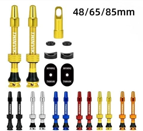  Bộ van tubeless cho niềng xe đạp Thinvik 48 / 65 / 85mm 