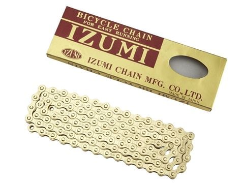  Sên xe đạp single speed Izumi Gold / Black / Silver 