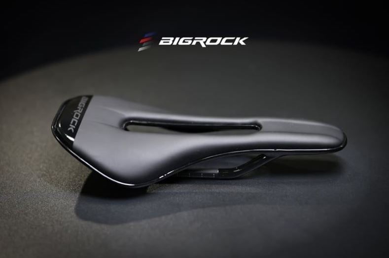 Yên xe đạp carbon BigRock V-Cut 128 gram