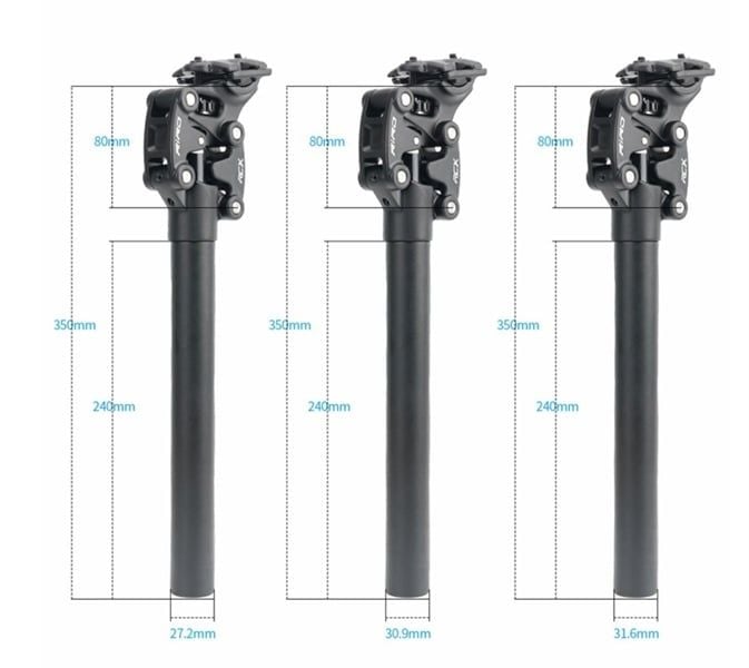 Cốt yên nhún xe đạp Riro RCX 27.2 / 30.9 / 31.6