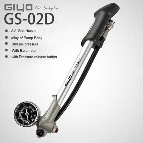  Bơm phuộc xe đạp Giyo GS-02D 300PSI 