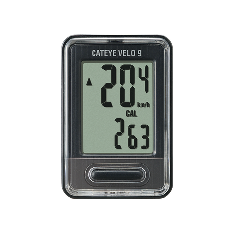  Đồng hồ tốc độ xe đạp Cateye Velo 9 
