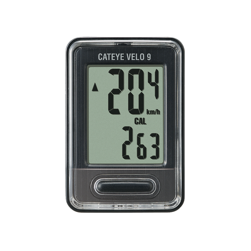 Đồng hồ tốc độ xe đạp Cateye Velo 9