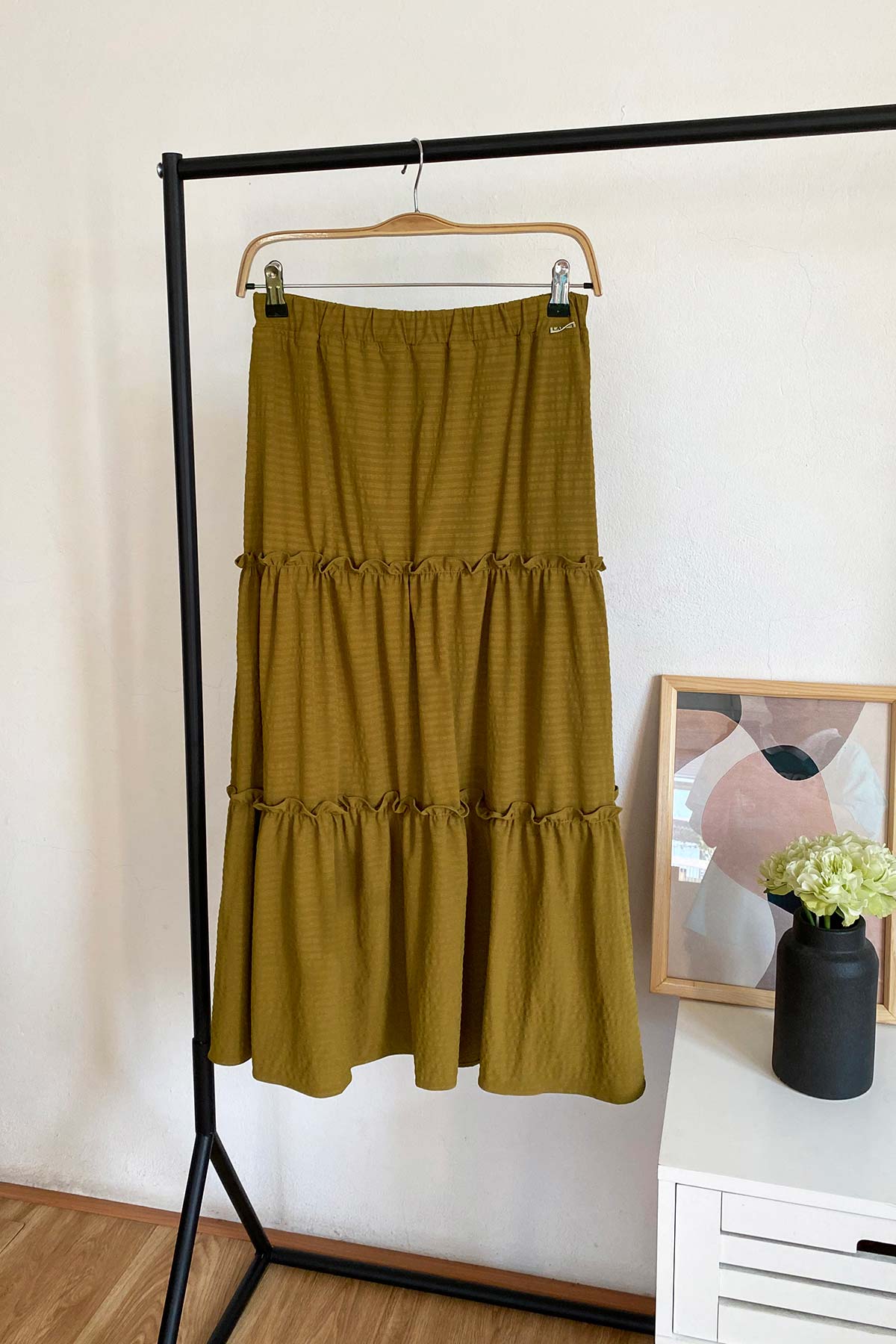 Mua Chân váy NỮ XOÈ 3 tầng DẬP LY bánh bèo MÁT MẺ tại Giadinhshop2020  Tiki