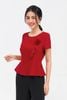 Áo Peplum Voan Phối Gbq008 - L61B21Q011