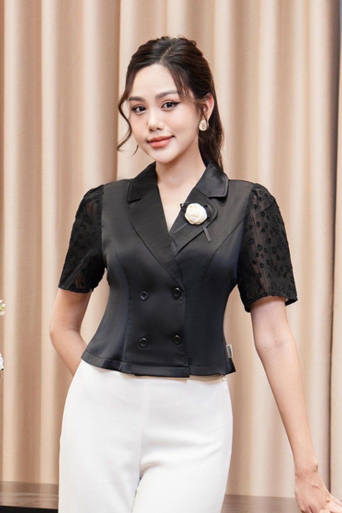 áo cổ 2 ve - L65D23Q011