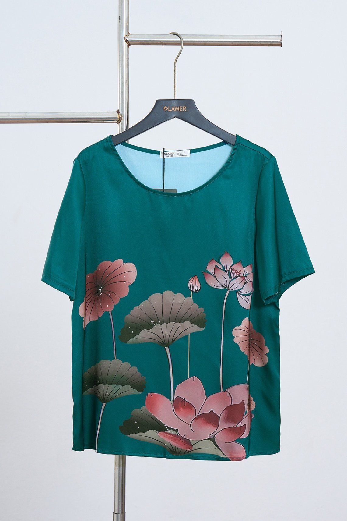 áo cổ tròn lụa - B61B24H001