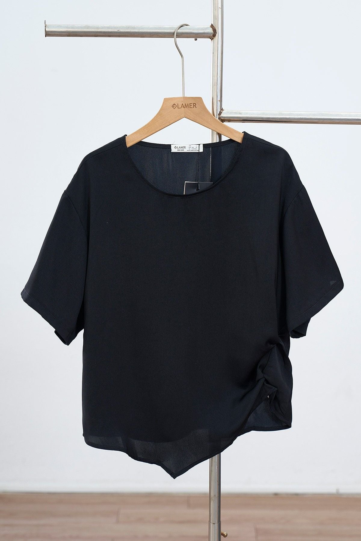 Áo lụa vặn sườn - B61B24H004